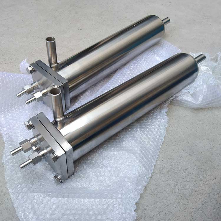 華豫供應(yīng)水樣盤管冷卻器 水電廠取樣裝置 不銹鋼材質(zhì)