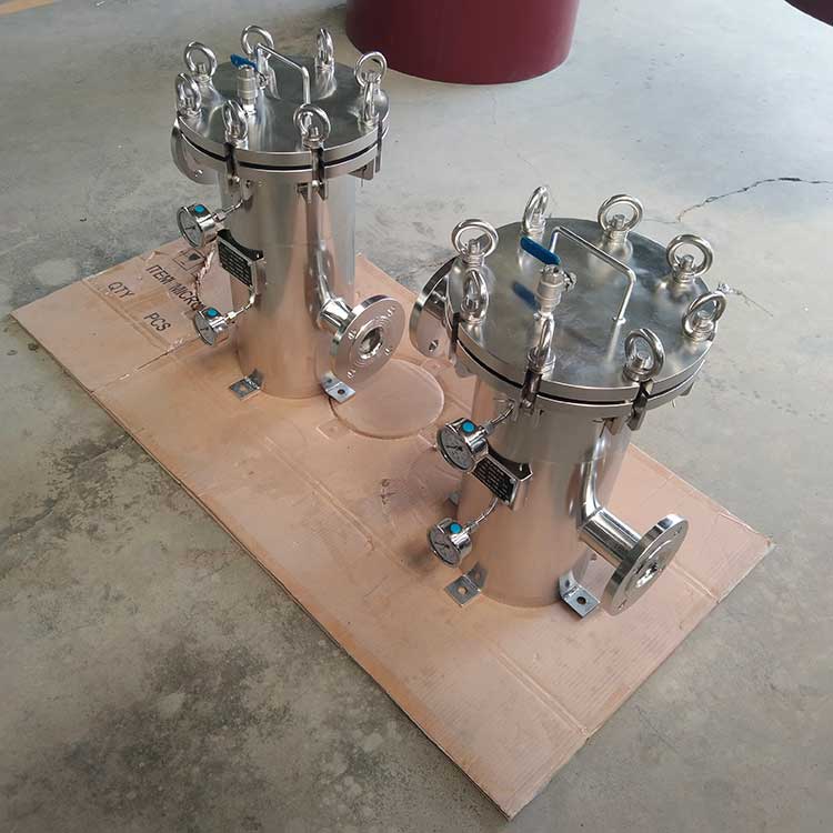 華豫生產供應HY-GD50-1.0╱1高低式籃式過濾器 內置楔形網濾芯