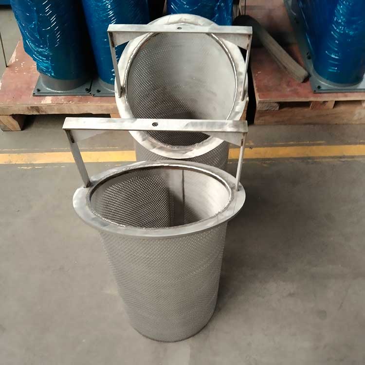 華豫生產(chǎn)供應(yīng)濾籃 不銹鋼材質(zhì) 籃式過濾器用