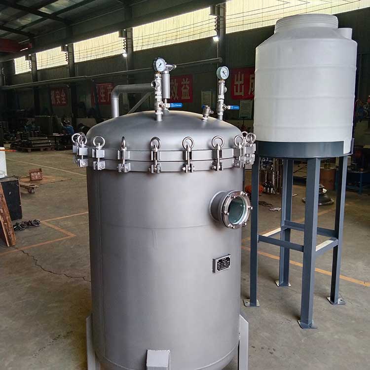 華豫生產供應DN20籃式過濾器 配套PE筒 304罐體+玻璃視窗