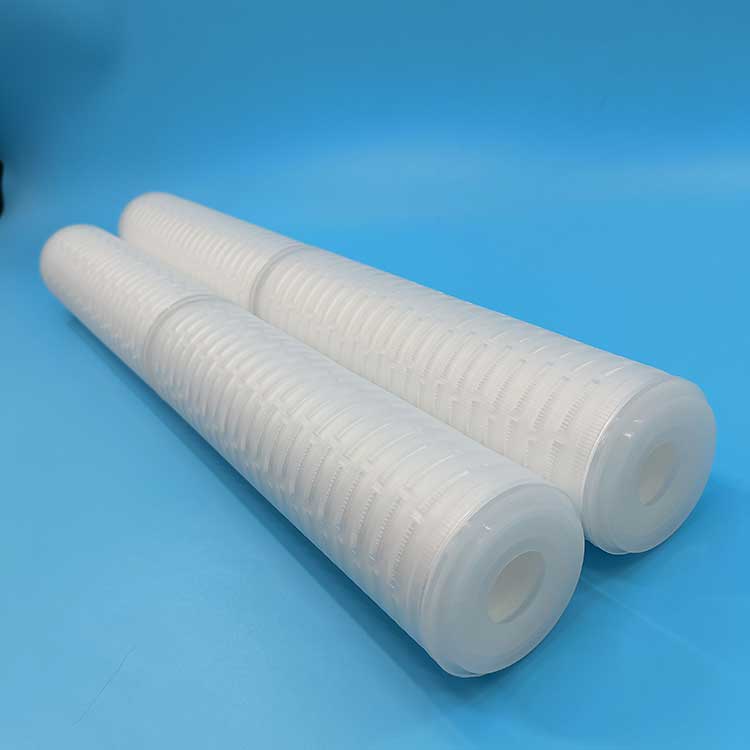 華豫供應水過濾ZDL40英寸1.5微米折疊膜濾芯