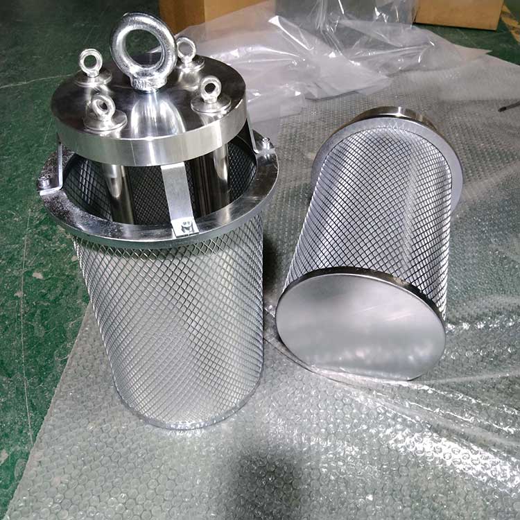 華豫生產供應磁性過濾器用帶磁棒濾芯不銹鋼網